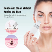 Load image into Gallery viewer, Ultrasonic Skin Scrubber Facial Spatula Blackhead Remover EMS Deep Face Cleaning Face Lift Machine
