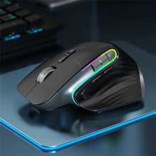 Load image into Gallery viewer, Multi-Device Wireless Mouse Bluetooth 5.0 &amp; 3.0 Mouse 2.4G Wireless Portable Optical Mouse Ergonomic Right Hand
