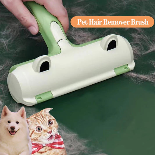 Manual Pet Hair Removal Roller Dog and Cat Fluff Removal Tool Reusable Washable Lint Remover Brush For Furniture Pet Accessories