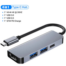 Load image into Gallery viewer, 11-in-1 USB C Docking Stations USB C HUB Type C to HDMI Adapter 4K USB 3.0 Splitter Adapter For Laptop Macbook PC Accessories
