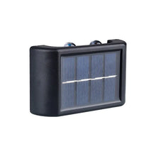 Load image into Gallery viewer, 4LED Beads Up and Down Light Solar Powered Waterproof Wall Light for Courtyard Garden Carport
