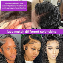 Load image into Gallery viewer, 13x4 Kinky Curly Bob Human Hair Lace Frontal Wigs 100% Brazilian Human Hair Short Curly Bob Wigs
