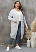 Load image into Gallery viewer, Winter Long Plus Size Sweater Cardigan Women Pocket Large Cardigans Ladies Casual Loose Oversized
