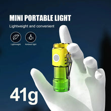 Load image into Gallery viewer, Long Lasting Rechargeable Lamps Work Light Mini Led Flashlight High Power Rechargeable Flashlights
