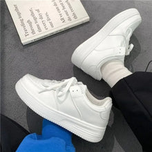 Load image into Gallery viewer, Sneakers women trends Platform Sneakers Fashion Leather Casual Thick Soled Shoes for Women
