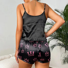 Load image into Gallery viewer, Pajamas for Women Satin Lingerie Soft Sleepwear Silk Cami Shorts Sets Nightwear
