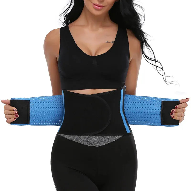 Women's Binders and Shapers Faja Body Shapewear Female Modeling Strap Waist Trainer Cincher Sauna Sweat Belt Sheath Corset Top - Shop & Buy