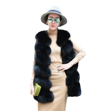 Load image into Gallery viewer, Sleeveless Faux Fur Jacket Women Coats Elegant Waistcoat Comfortable Casual Loose Coats
