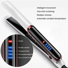 Load image into Gallery viewer, Professional Hair Straightener Curler Electric Splint Flat Iron Negative Ion Straight Curling Iron Plates
