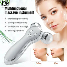 Load image into Gallery viewer, 3D Roller V Face Lifting Massager Micro Current Skin Firming Wrinkle Removal Device Facial Body Slimming Shaping Massage Machine
