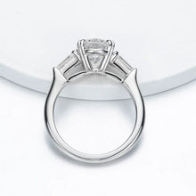 Load image into Gallery viewer, Luxury 3 Carat Oval Cut Moissanite Engagement Rings For Women Solid 925 Sterling Silver
