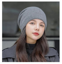 Load image into Gallery viewer, Autumn Winter Fashion Knitted Hat Solid Color Warm Beanies For Men Women Hip Hop Pullover Caps Casual Women&#39;s Hats
