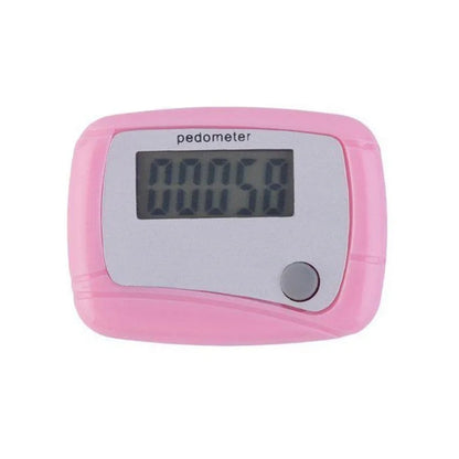 Walking Pedometer Pedometer Waterproof Multifunctional Sports Calorie Counting LCD Display Fitness Equipment