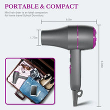 Load image into Gallery viewer, Professional Hair Dryer 1800W Powerful Hot and Cold Strong Wind Blower
