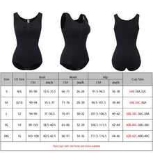 Load image into Gallery viewer, Tank Top Shapewear Bodysuit for Women Tummy Control Butt Lifter Panties Smooth Body Shaper Slimming Underwear
