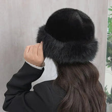 Load image into Gallery viewer, Winter Plush Mongolian Hat Fluffy Faux Fur Bucke Girls Women Thick Fluffy Fur Ear Protection Cap Warm Fashion
