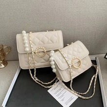 Load image into Gallery viewer, Summer Mini Small Handbags New Tide Pearl Chain Bags Women&#39;s Bag Versatile White Single Shoulder Crossbody Handbag
