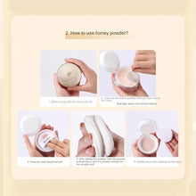 Load image into Gallery viewer, Loose Powder with Puff Mineral Waterproof Matte Setting Powder Finish Makeup
