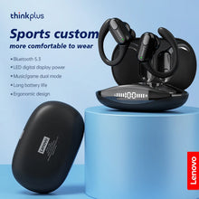 Load image into Gallery viewer, Lenovo XT80 Sports Wireless Earphones with Mics, LED Power Display,Hifi Stereo Sound Bluetooth 5.3 TWS Headphones
