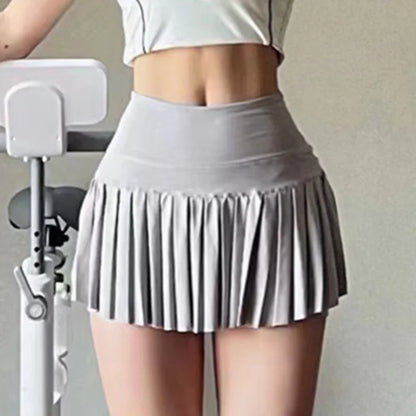 Cloud Hide Quick Dry Sports Skirt Gym Dancing Tennis Skirts for Women XL Workout Cycling Fitness Shorts High Waist Running Skirt