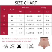 Load image into Gallery viewer, High Waist Tummy Control Panties Women Lace Thong Panty Body Shaper Slimming Underwear Butt Lifter Flat Belly Cincher Briefs
