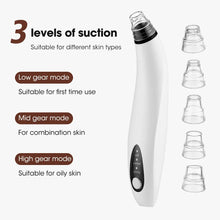 Load image into Gallery viewer, Visual Blackhead Remover Facial Pores Blackhead Cleaner Rechargeable Vacuum Suction Acne Cleaner
