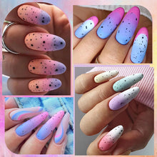 Load image into Gallery viewer, 7ML Thermal Gel Nail Polish Set 6PCS  Autumn Winter 3 Layers Color Changing Semi Permanent Soak Off Nail Art Varnish
