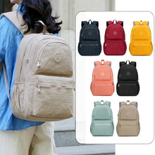 Load image into Gallery viewer, Waterproof Backpacks for Woman Nylon High-Capacity Backpack Lightweight Bags
