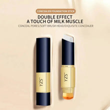 Load image into Gallery viewer, 2 In 1 Facial Concealing Stick Concealer Foundation Stick Double-headed Concealer Stick
