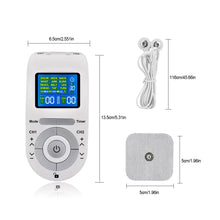 Load image into Gallery viewer, 12 Modes Tens Machine Unit 4 Electrode Pads for Pain Relief Pulse Massage
