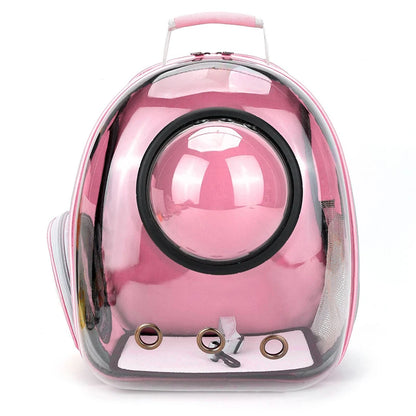 Cat Carrier Bag Outdoor Pet Shoulder bag Carriers Backpack Breathable Portable Travel Transparent Bag For Small Dogs Cats