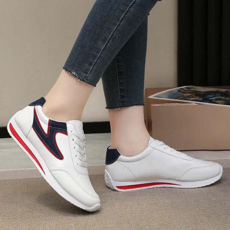 Women's Small White Shoes Fashion Comfort Sneakers All-match Lightweight Casual Running Shoes - Shop & Buy