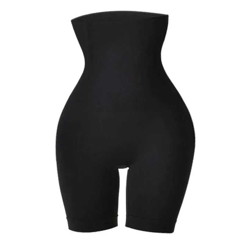 Women's High Waist Flat Angle Shaper Pants Postpartum Buttocks Lifting Body Shaping Pants Slim Shorts Waist Trainer - Shop & Buy