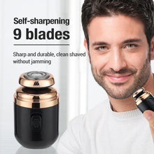 Load image into Gallery viewer, Mini Washable Electric Razor Travel Razor Type-c Charging Capsule Shaver
