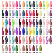 Load image into Gallery viewer, 6Pcs/Set Gel Nail Polish Kit Black White Red Fashion 6 Colors UV LED Nail Art Gel Semi Permanent Varnish Set
