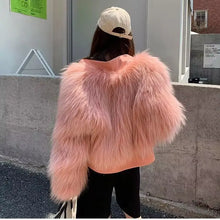 Load image into Gallery viewer, Lady Clothing Fur Coat Women Autumn Winter New Short Jacket
