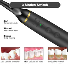 Load image into Gallery viewer, Electric Dental Calculus Remover Tooth Cleaner Portable Sonic Dental Scaler Tartar Plaque Stain Remover
