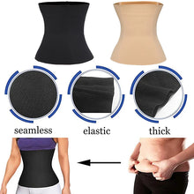 Load image into Gallery viewer, Waist Trainer Belt Seamless Postpartum Belly Band Wrap Underwear C-section Recovery Belt Binder Slimming Shapewear
