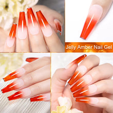 Load image into Gallery viewer, 6PCS/SET 7ml Winter Gel Nail Polish Set Jelly Pink Nude Translucent Semi Permanent Soak Off Nail Art Manicure Set
