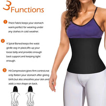 Load image into Gallery viewer, Waist Trainer Belt Seamless Postpartum Belly Band Wrap Underwear C-section Recovery Belt Binder Slimming Shapewear
