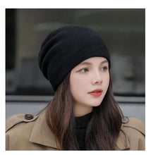 Load image into Gallery viewer, Autumn Winter Fashion Knitted Hat Solid Color Warm Beanies For Men Women Hip Hop Pullover Caps Casual Women&#39;s Hats
