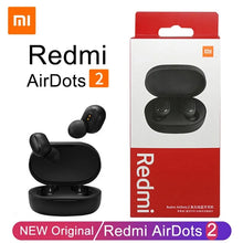 Load image into Gallery viewer, Xiaomi Redmi Airdots 2 Wireless Bluetooth Headset with Mic Earbuds Airdots 2 Fone Bluetooth Earphones
