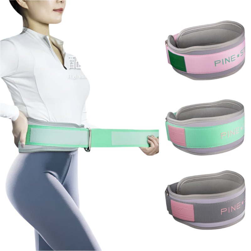 Canvas Fitness Belt Men Women Sports Equipment Training Waist Squat Hard Pull Power Lift Weight Belt Back Support Belt