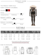 Load image into Gallery viewer, Sexy Mesh 2 Piece Set Women Skinny See Through Wrapped Chest Tops Dress+Foot Leggings Lady Midnight Clubwear Outfits
