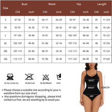 Load image into Gallery viewer, Bodysuit for Women Tummy Control Shapewear Racerback Seamless Sculpting Butt Lifter Body Shaper
