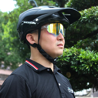 Outdoor Sports Cycling Glasses Bike Photochromic Polarized Sports Sunglasses MTB Bicycle Goggles Eyewear Men Women