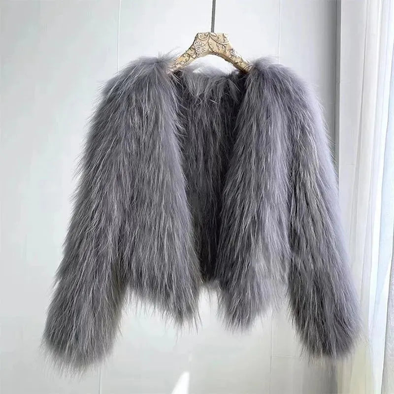 Women's Fur Coat Autumn Winter New Clothing Fur Jacket - Shop & Buy