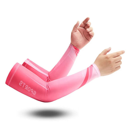 1Pair Arm Sleeves for Sun Protection,Compression Sleeve for Arm Men Women for Cycling Sports Run Basketball