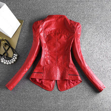 Load image into Gallery viewer, New Spring And Autumn Women Leather Jacket Coats Slim Ladies Clothing
