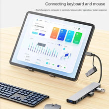 Load image into Gallery viewer, 8 In 2 USB HUB With Splitter Card Reader, USB C Port, USB 3.0 / 2.0, SD/TF Splitter Card Reader, Docking Station
